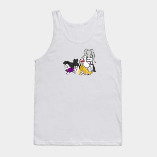 Small Animals with Nasty Woman Signs Tank Top